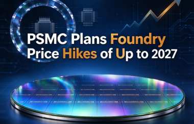 PSMC Plans Foundry Price Hikes of Up to 20% in 2027 PSMC Plans Foundry Price Hikes of Up to 20% in 2027