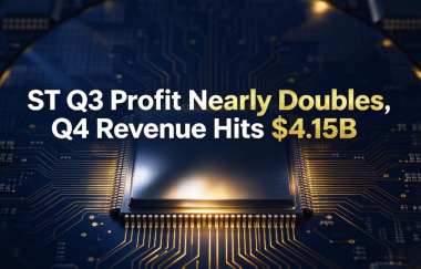 ST Q3 Profit Nearly Doubles, Q4 Revenue Hits $4.15B ST Q3 Profit Nearly Doubles, Q4 Revenue Hits $4.15B